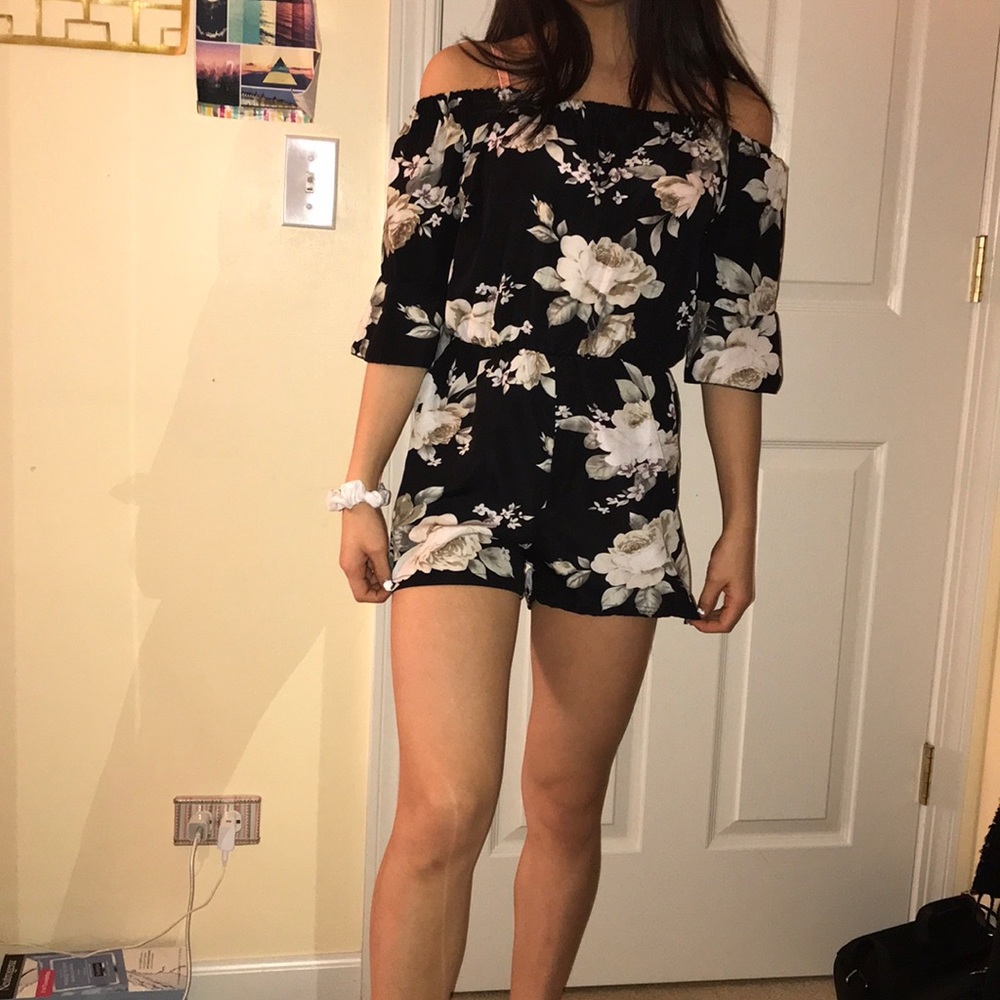 Floral romper